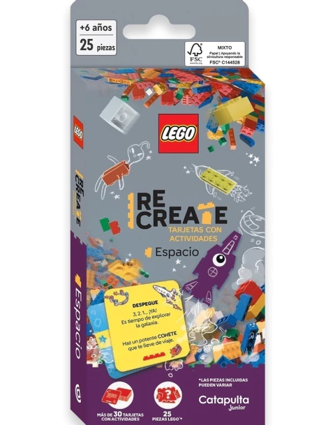 LEGO RECREATE ESPACIO CON TARJETAS DE ACTIVIDADES