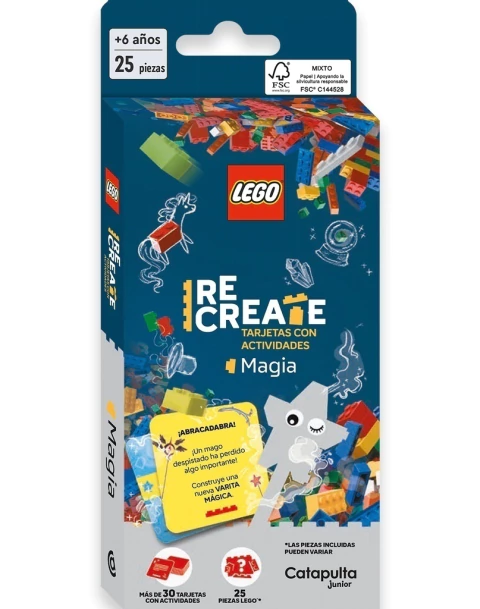 LEGO RECREATE MAGIA CON TARJETAS CON ACTIVIDADES