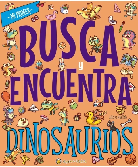 Mi primer busca y encuentra - Dinosaurios. ¡Está disponible en Quiero Libros!