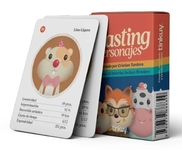 CASTING DE PERSONAJES LIBRO JUEGO DE HISTORIAS
