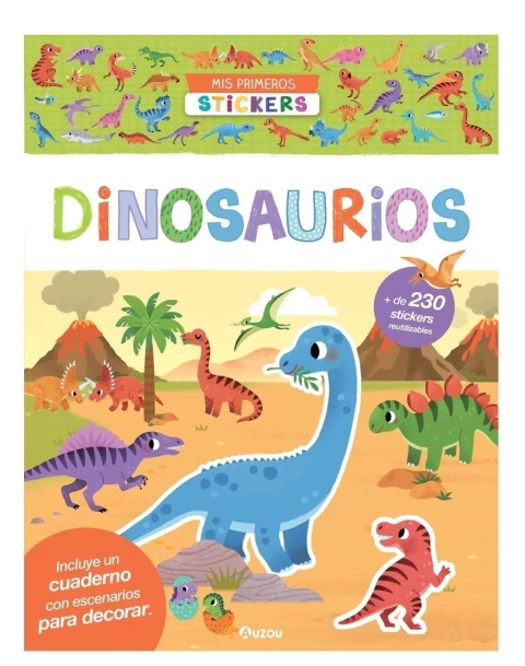 DINOSAURIOS MIS PRIMEROS STICKERS