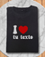 I ❤️" texto personalizado" - comprar online