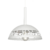 Lámpara de techo Colgante "TREVISO "de chapa (Ø 290mm x Al:125mm)