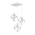 Lámpara de Techo Colgante de 3 Luces "CUBO" - Ferrolux - comprar online
