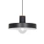 Colgante Chato de Metal y Madera – Diámetro 33 cm | Estilo Industrial E27 - comprar online