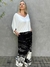 Calça Pantalona de Viscose Estampada Rio - comprar online