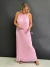 Vestido Longo Plissado