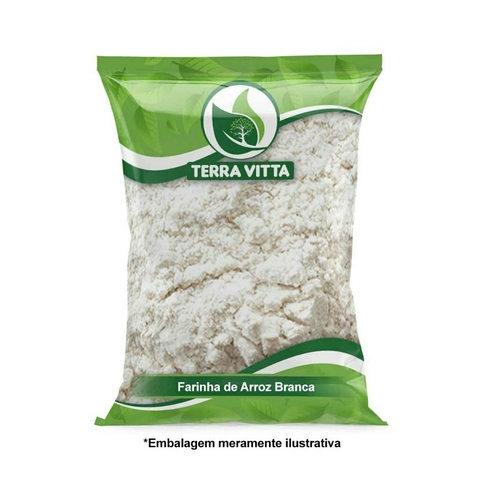 Farinha De Arroz Branca 1Kg (Granel) - comprar online