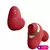 Vibrador Estimulador Clitoriano em Formato de Coração MLVS2324-VM - Prazer Delas
