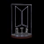 Luminária BTS Logo