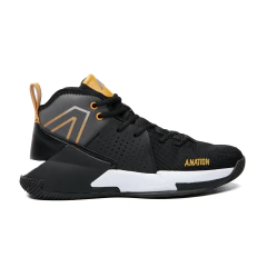 ZAPATILLA HOMBRE KARIM BSKT BLACK GOLD - comprar online