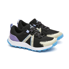 ZAPATILLA MUJER CROSS FIELD BLACK VIOLET - comprar online