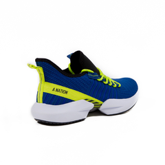 ZAPATILLA THE BRAKER BLUE LIME - comprar online