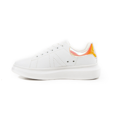 ZAPATILLA THE ICON HIGH WHITE IRDICENT - A NATION