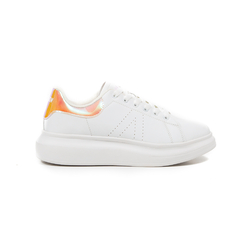ZAPATILLA THE ICON HIGH WHITE IRDICENT