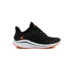 ZAPATILLA ALPHA MOTION BLACK- ORANGE (W)
