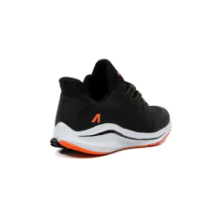 ZAPATILLA MUJER ALPHA MOTION BLACK- ORANGE en internet