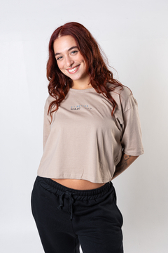 REMERA TRIXIE BEIGE - tienda online