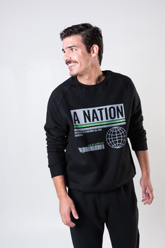 BUZO CUELLO REDONDO LUTHER BLACK en internet
