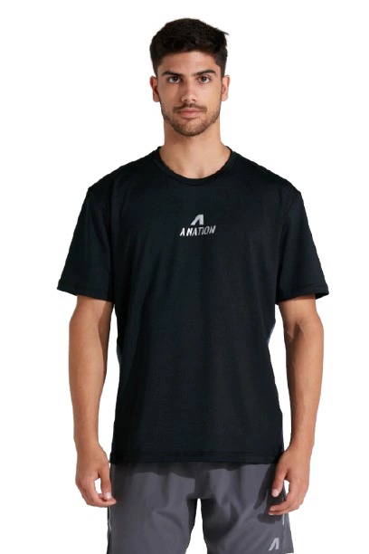 REMERA HOMBRE SCULPTOR BLACK GREY - comprar online