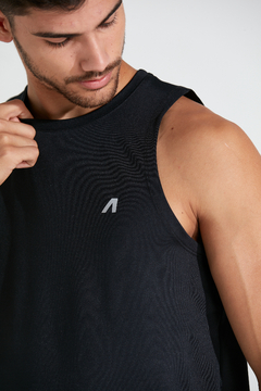 MUSCULOSA POLUX BLACK BLUE - A NATION