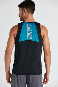 Imagen de MUSCULOSA POLUX BLACK BLUE