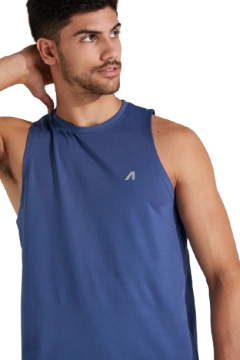 MUSCULOSA HOMBRE POLUX BLUE BLACK - tienda online