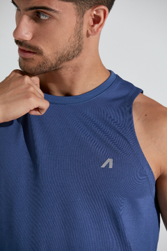 MUSCULOSA POLUX BLUE BLACK - comprar online