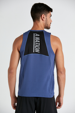 MUSCULOSA POLUX BLUE BLACK