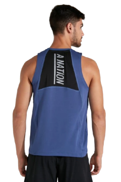 MUSCULOSA HOMBRE POLUX BLUE BLACK