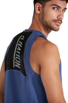 MUSCULOSA HOMBRE POLUX BLUE BLACK en internet