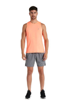 MUSCULOSA HOMBRE POLUX ORANGE GRAY