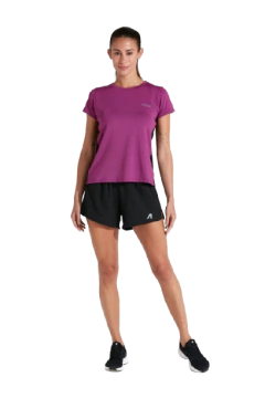 REMERA MUJER ANUKIS FUCSIA BLACK - tienda online