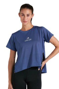 REMERA MUJER ATRIX BLUE - comprar online