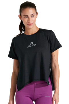REMERA MUJER ATRIX BLACK - comprar online