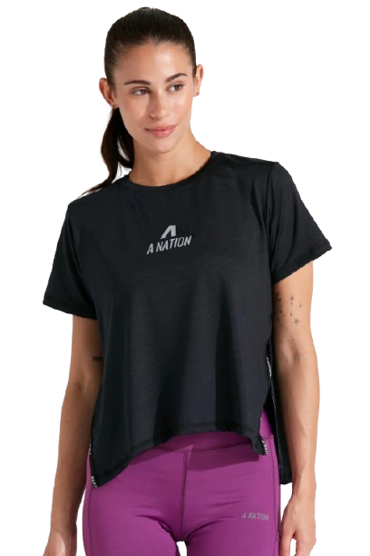 REMERA MUJER ATRIX BLACK - comprar online