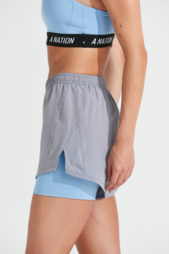 SHORT PRIX GRAY BLUE - comprar online