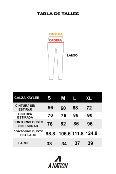 CALZA MUJER CORTA KAYLEE BLACK - A NATION