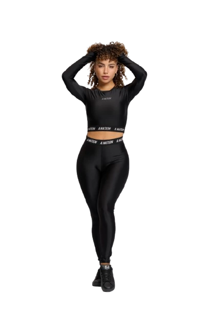 CALZA MUJER ZIRA BLACK - comprar online