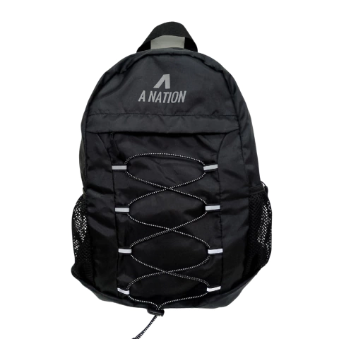 MOCHILA PLEGABLE A NATION- BLACK - comprar online