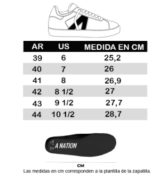 Imagen de ZAPATILLA HOMBRE CROSS FIELD BLACK