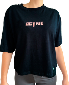 REMERA BOXY FIT MEGAN BLACK