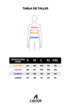 MUSCULOSA HERA BLACK en internet