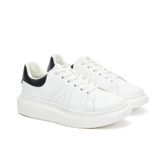 ZAPATILLA MUJER THE ICON HIGH WHITE BLACK - comprar online