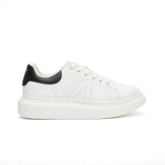 ZAPATILLA MUJER THE ICON HIGH WHITE BLACK