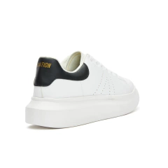 ZAPATILLA MUJER THE ICON HIGH WHITE BLACK - A NATION