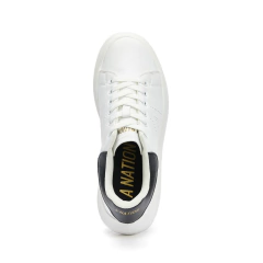 ZAPATILLA MUJER THE ICON HIGH WHITE BLACK - tienda online