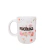Caneca Profissão Psicóloga com Estampa Floral - comprar online