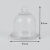 Mini cupula de vidro Redoma com base (14384) - loja online