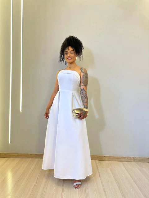 Vestido Elisa - branco